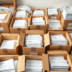 Jak skutecznie spakować dokumenty do przeprowadzki, aby uniknąć chaosu i uszkodzeń