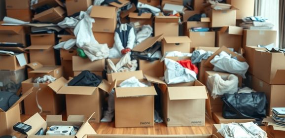 Złe kolejności rozpakowywania po przeprowadzce: przyczyny bałaganu i sposoby na sprawną organizację etapów