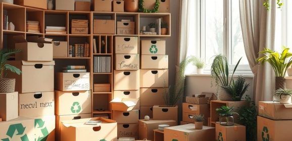 Zagospodarowanie kartonów po przeprowadzce: praktyczne sposoby na porządek, recykling i kreatywne wykorzystanie